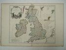 Another image of Les Isles Britanniques. by de VAUGONDY. Robert