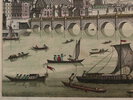 Another image of Vue d'optique du Pont de Westminster Du Côté du Nord de Londres by LEIZELT, Balthazar Frederic