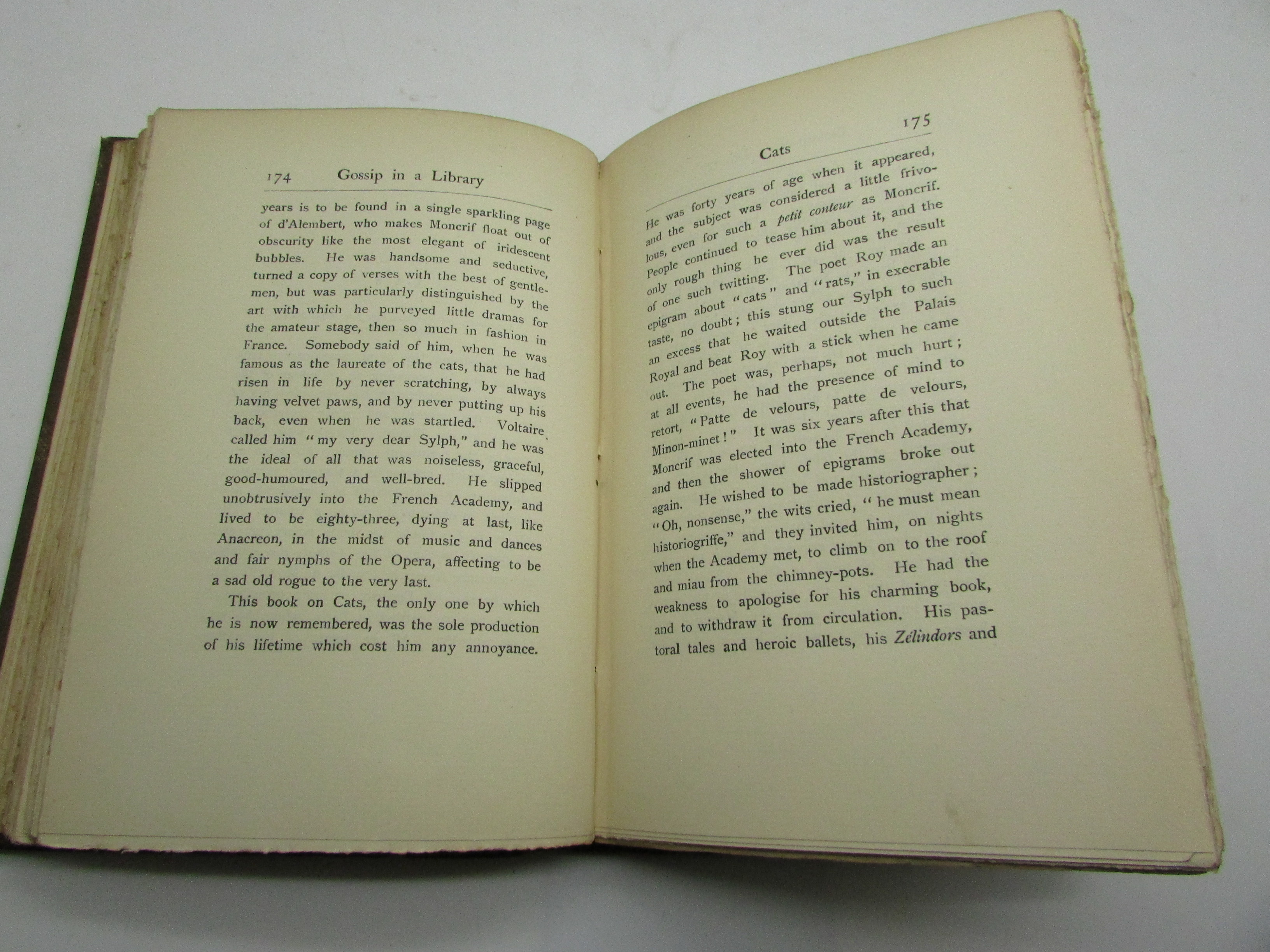 Gossip in a Library by GOSSE, Edmund | Harrison-Hiett – Rare Books