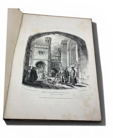 A Series of Views Illustrative of Pugin's Examples of Gothic Architecture: by LEEDS, W.H. & NASH, Joseph