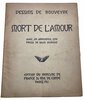 Another image of Mort de L'Amour avec, en appendice une prose de Jean Moreas. by MOREAS, Jean