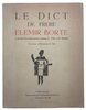 Another image of Le dict de Frère Elémir Borte by BORTE, Elémir