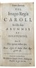 Another image of Eikōn basilikē, vel, Imago Regis Caroli, in illis suis aerumnis et solitudine [Bound With] by MILTON, JOHN and SALMASIUS, CLAUDIUS.