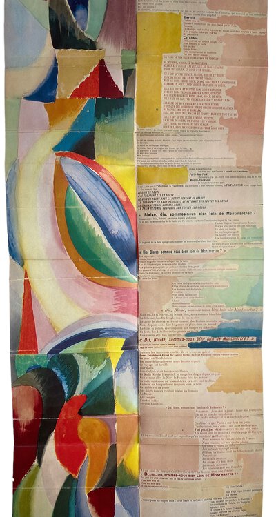WORTE WERDEN BILDER Eine Ausstellung der Kunst- und Museums-Bibliothek im Wallraf-Richartz-Museum Köln vom 7.10 - 22.11.1972 by DELAUNAY, Sonia. et al.