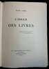 Another image of L'amour des livres. by JANIN, Jules