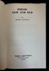 Another image of Poems New & Old by SITWELL, Edith