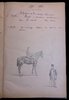 Another image of Original sketch book of this renowned portraitist with four colour original portraits by NOLHAC, Henri de; NOLHAC, Pierre