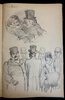 Another image of Original sketch book of this renowned portraitist with four colour original portraits by NOLHAC, Henri de; NOLHAC, Pierre