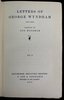 Another image of Letters of George Wyndham by WYNDHAM, Guy; WYNDHAM, George