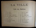 Another image of Imagier de l'enfance. Série d'albums en couleurs: La Ville by GEORGIN, Mlle; LACABE-PLASTEIG, M.