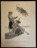 Another image of Two Daumier prints featuring umbrellas by DAUMIER, Honoré