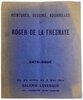 Another image of Peintures, dessins, aquarelles de Roger de La Fresnaye, Catalogue du 20 avril au 3 mai 1914 by ALLARD, Roger