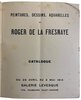 Another image of Peintures, dessins, aquarelles de Roger de La Fresnaye, Catalogue du 20 avril au 3 mai 1914 by ALLARD, Roger