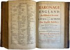 Another image of The Baronage of England or An Historical Account of the Lives and most Memorable Actions of Our English Nobility. by DUGDALE, William.