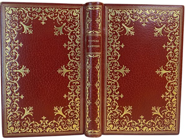 Candide ou L'Optimisme orné de figures du temps by VOLTAIRE