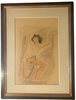 Another image of La danseuse au voile. Aquarelle by ROCHE, Odilon.