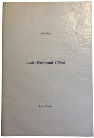 Louis-Ferdinand Céline by RAY, Jean