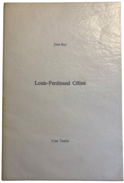 Louis-Ferdinand Céline by RAY, Jean