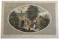 Henry VIII reproving Bishop Gardiner who was come to seize Catherine Parr while conversing with him in the garden. by BARRETT / ASHBURTON, Charles Alfred