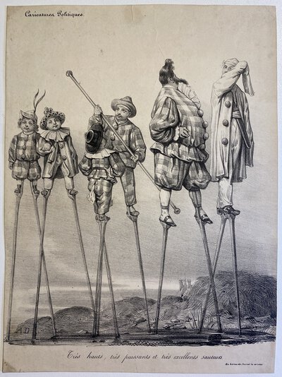 Trés hauts, trés puissants et trés excellents sauteurs. by DEPARRET, A.