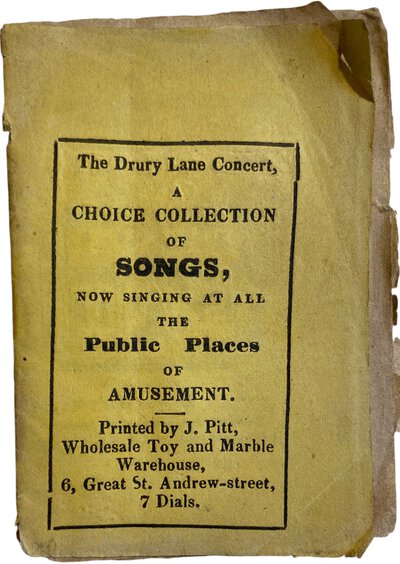 The Drury Lane Concert. by [ANON]