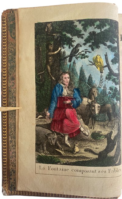 Fables de la Fontaine avec un nouveau commentaire par Coste; by LA FONTAINE, Jean de