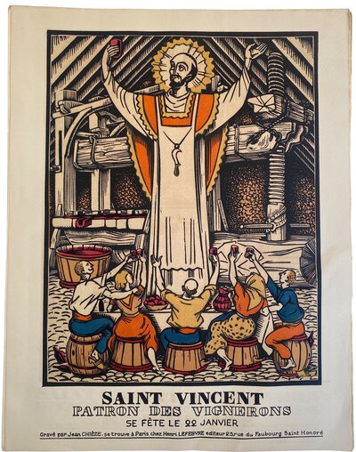 Les Saints Patrons des Metiers de France. by CHIÉZE, Jean MOUTARD-ULDRY, Renée.