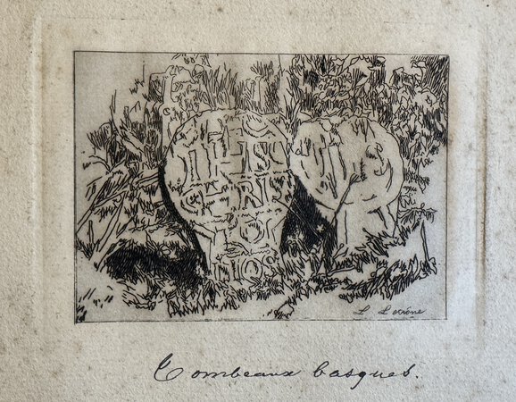 Tombeaux Basques by LETRÔNE, Ludovic.