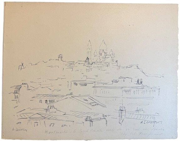 Montmartre. Le Sacré Cœur by LEMASSON, Albert.