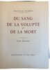 Another image of Du Sang. De La Volupté & De la Mort by BARRÉS. Maurice.