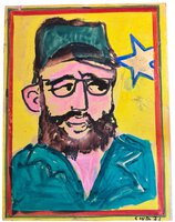 Four original water colour Pro-Cuba posters. by SWOMI