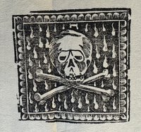 PLACARD MORTUAIRE de Messire Antoine Lebel, Prêtre Docteur de la faculté de Théologie, Chanoine de l'Eglife de Bourges. by [ANON]