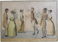 Ball-Room Scene. A fragment by H.B. [John Doyle]