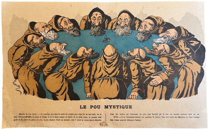 Le pou mystique by LAVRATE, Edmond