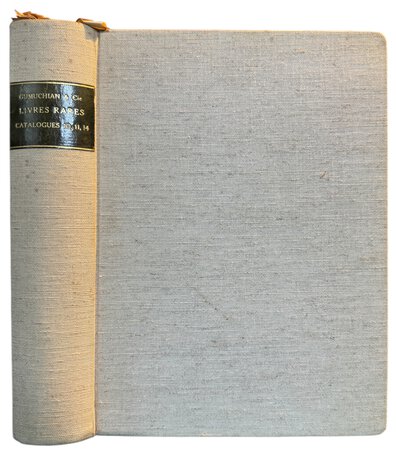 Livres Rares Catalogues 10, 11, 14. by GUMUCHIAN & Cie.