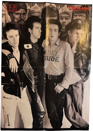NME Poster of The Clash and Morrissey by SMITH, Pennie & CUMMINS, Kevin.