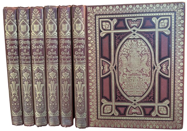 A Series of Picturesque Views of Seats of the Noblemen and Gentlemen of Great Britain and Ireland. by MORRIS, The Reverend F. O.