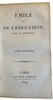 Another image of Emile ou de l'Education. by ROUSSEAU (Jean-Jacques)