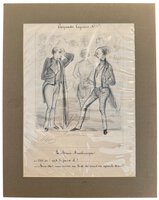 Croquades Liégeoises No 49 - Le Musée Anatomique by DRANER (Jules Jean Georges Renard)