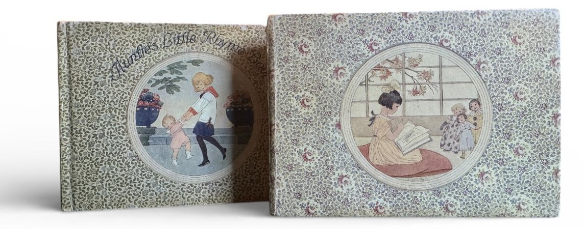 Grannie's Little Rhyme Book & Auntie's Little Rhyme Book by LE MAIR, H. Willebook