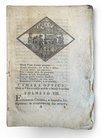 Camara Optica Folheto VIII by [DA COSTA, José Daniel Rodrigues].