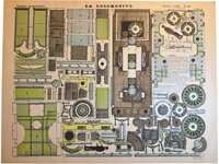 Grandes constructions : La Locomotive, Tender et Wagon. by Imagerie D'Épinal