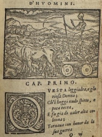 Petrarca nuovamente revisto e ricorretto da L. Dolce. by PETRACA, Francesco. [Petrarch] & DOLCE, Lodovico.