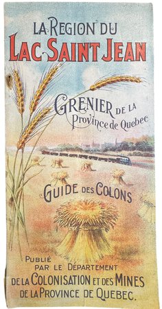 La Region du Las Saint Jean. by Department de la Colonisation et des Mines de la province de Quebec.