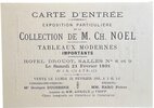 Another image of Catalogue des Tableaux Modernes importants Aquarelles - Dessins par Darye, Corot, Couture, Eug. Delacroix, Diaz, Jules Dupre, Henner, Isabey, Th. Rousseau, Troyon, Ziem. etc. etc. by NOEL, Ch. & DUCHESNE, Georges.