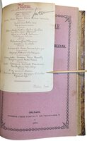 Archives reliées de l'association. Procès-verbaux, menus, listes des membres, etc. by Association amicale des Anciens Elèves du Lycée d'Orléans (BUCHET, Emile).