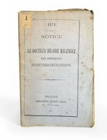 Notice, le Dr Hilaire Malewicz, ses obsèques. Monument funéraire élevé par souscription. by [ANON]