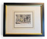 Dr Syntax and Bookseller by ROWLANDSON, Thomas.