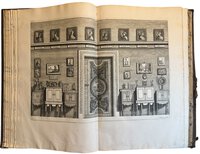 Le Cabinet de la Bibliothèque de Sainte Geneviève. by DU MOLINET (Claude).