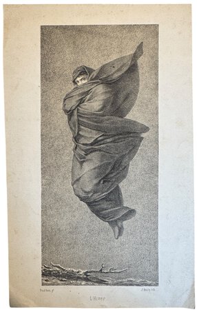 L'Hiver by PROUD'HON, P.P. & BOILLY.